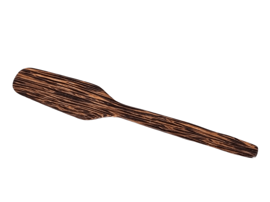 Coconut wood spreading knife small