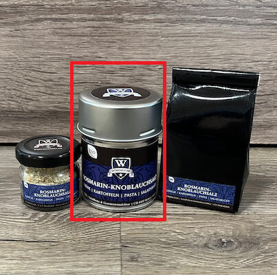 Bio Rosmarin-Knoblauchsalz