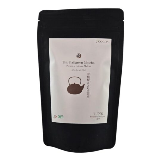 Bio Premium Grüntee mit Matcha 100g