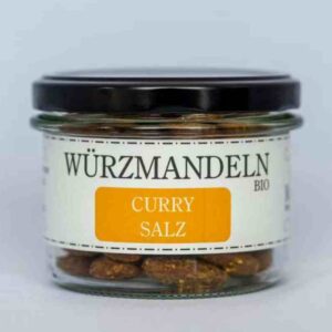 Bio Würzmandeln Curry-Salz