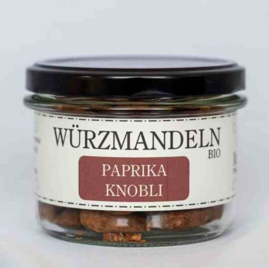 Bio Würzmandeln Paprika-Knobli