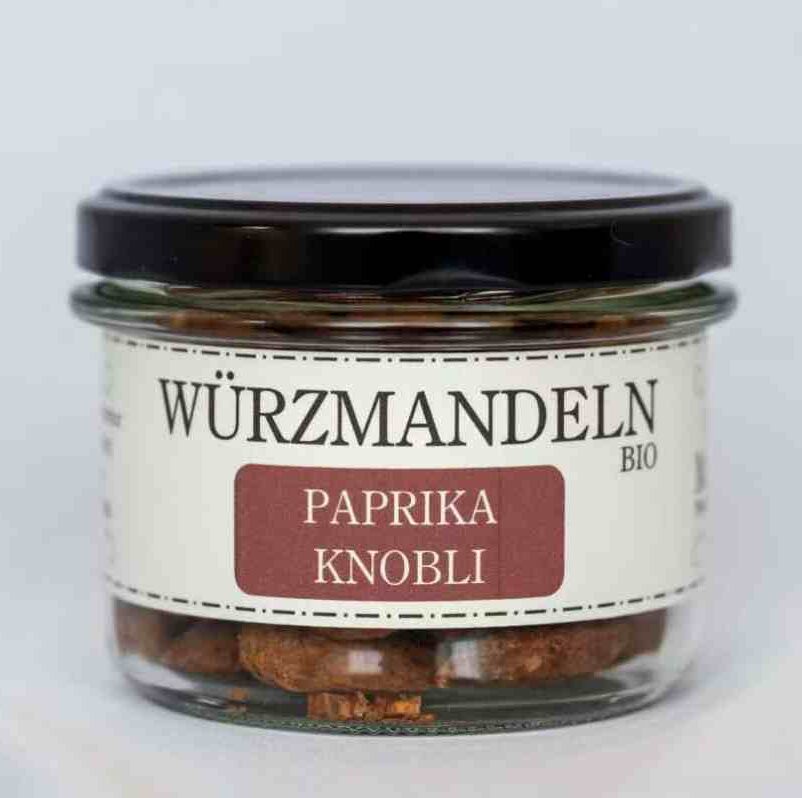 Bio Würzmandeln Paprika-Knobli