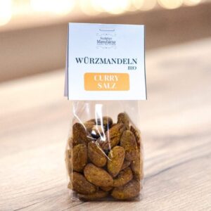 Bio Würzmandeln Curry-Salz