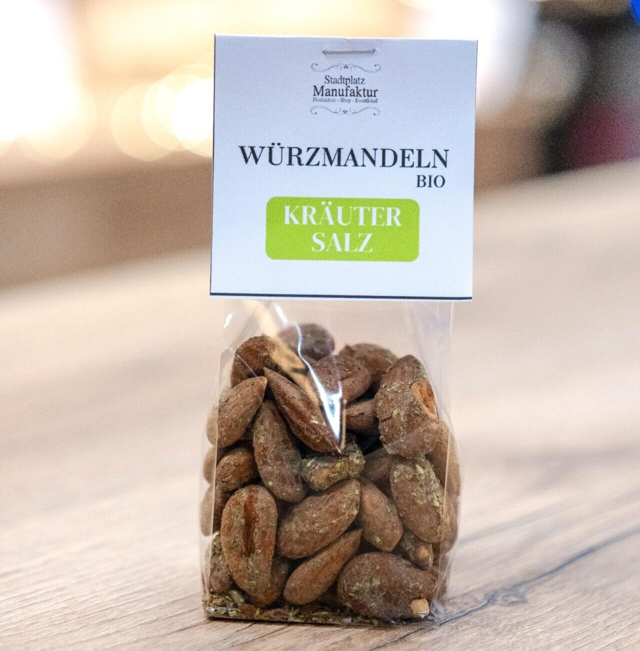 Bio Würzmandeln Kräutersalz