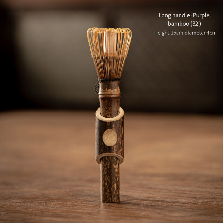 Matcha Bambusbesen mit langem Griff – Bild 5